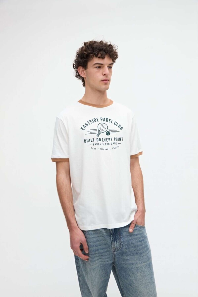 Remera Mikel - Off white 