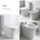 JUEGO DE LOZA SANITARIA INODORO BIDET Y MOCHILA ANORI BLANCO 000