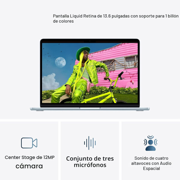 Macbook Air M5 16gb Ram 512gb Ssd Mdhh4ll 2026 CELESTE