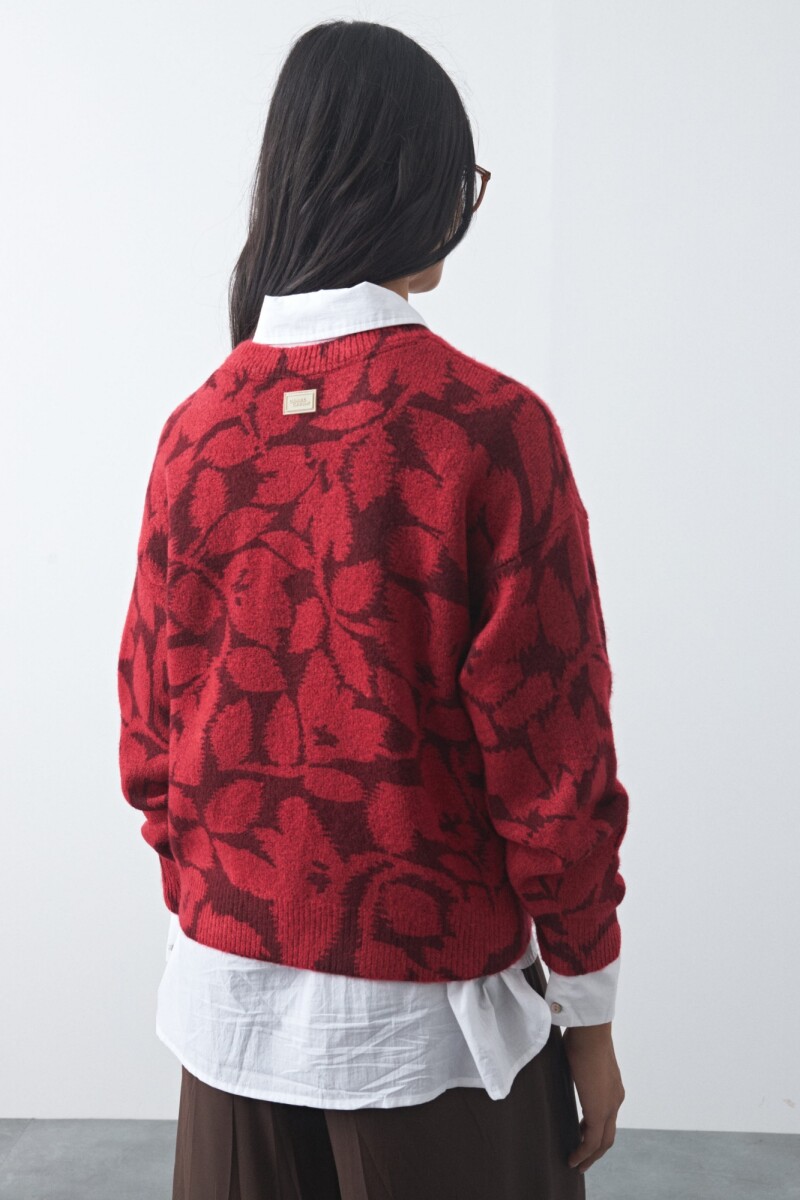 SWEATER ABANCAY Rojo