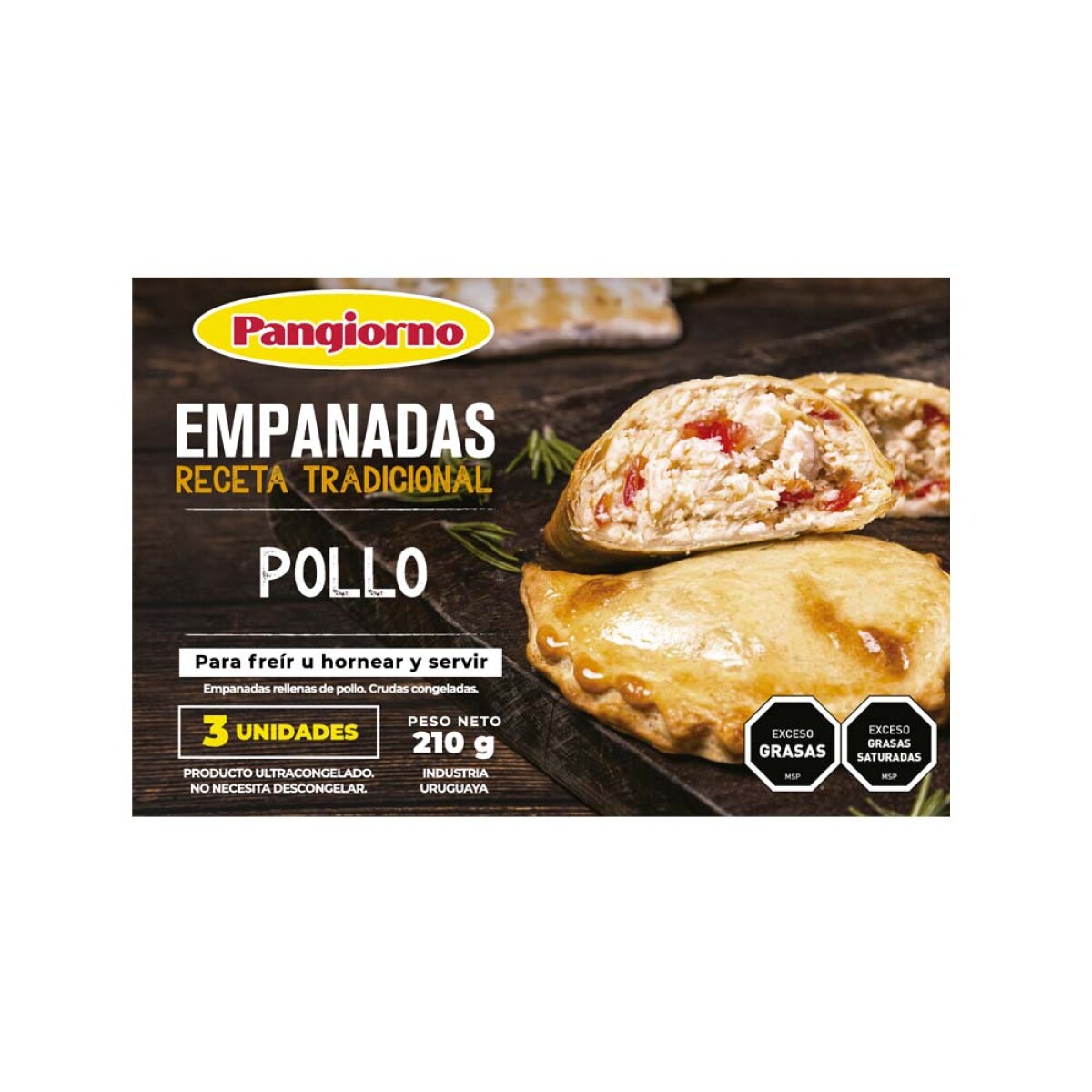 Empanadas De Pollo Pangiorno 3und. 