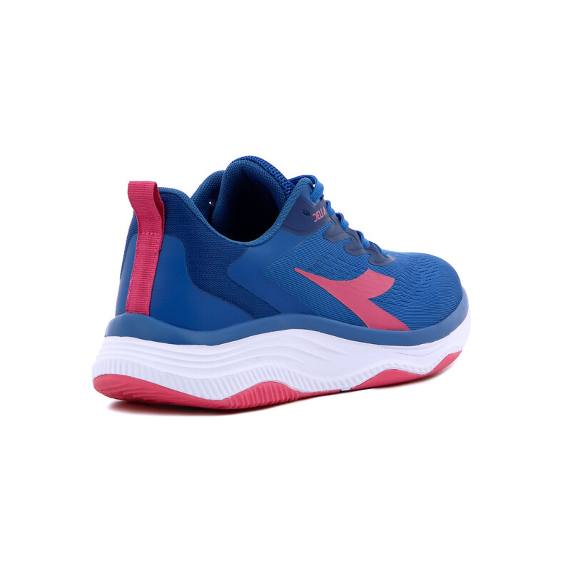 Championes Diadora Delta Azul-Rosado