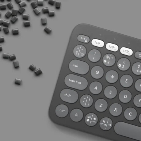 Teclado Logitech K380S PEBBLE KEYS 2 Inalámrico Grafito