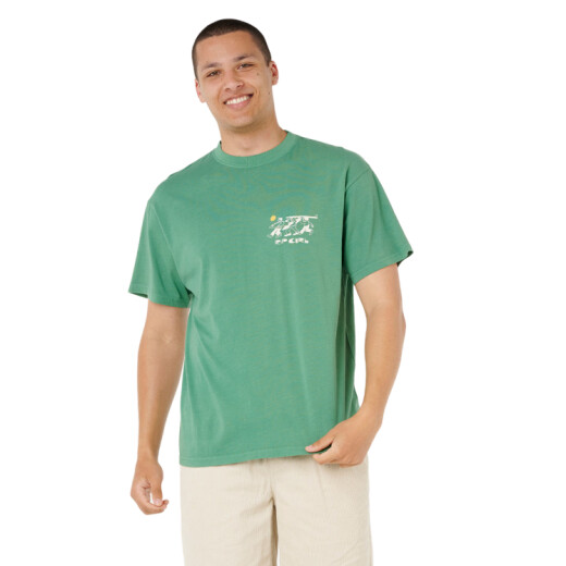 Remera Rip Curl Aots - Ty Williams Dudes - Verde Remera Rip Curl Aots - Ty Williams Dudes - Verde