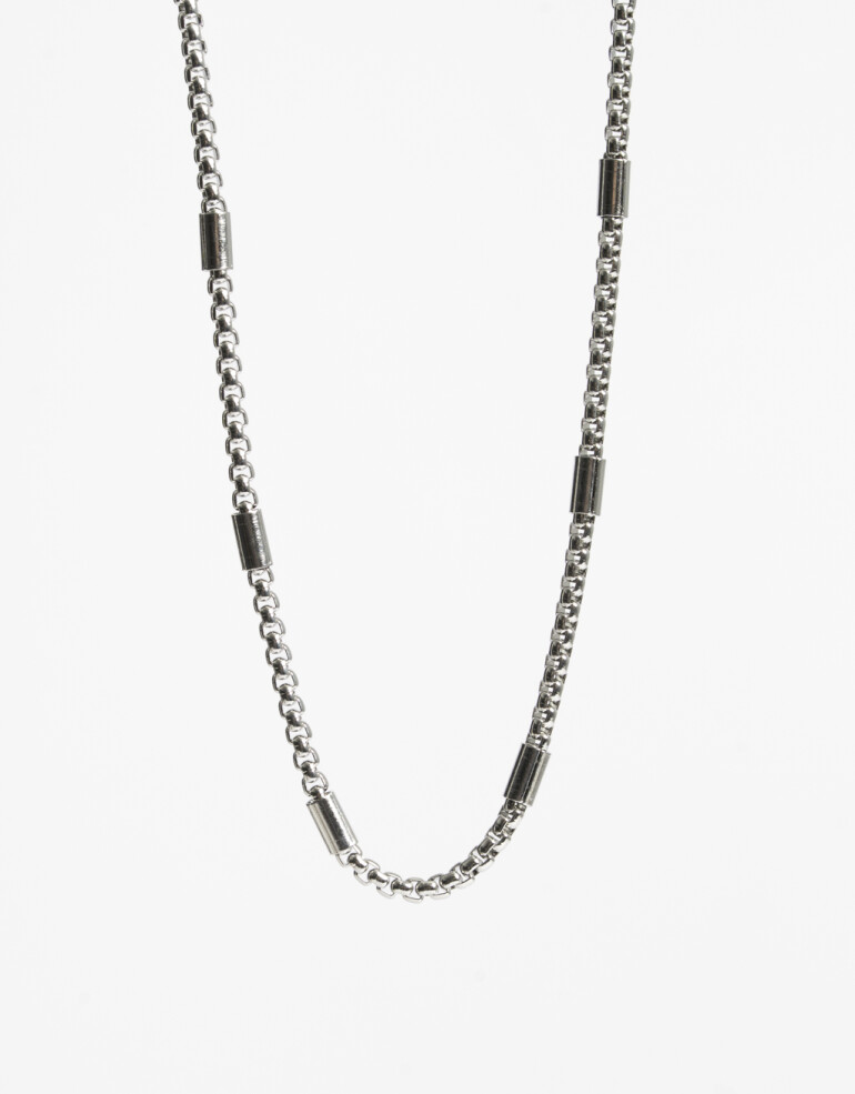 Collares Cortos Metal Collar Corto Men´s Collection - Plateado