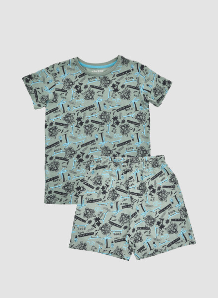 76.814-pijama good tiger Verde claro