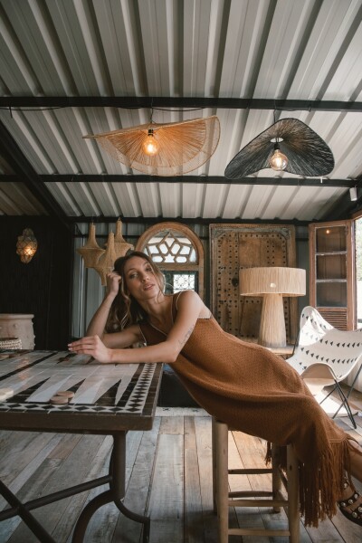 Vestido Noami MARRON