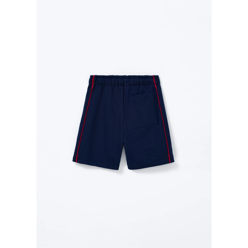 BERMUDA MASC AZUL ESCURO