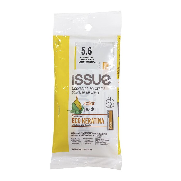 ISSUE TINTURA COLOR N°5.6 CASTAÑOCLA.ROJ única