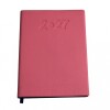 AGENDA ABEZETA 211 CLASICA MEDIUM TAPA FUNDA SEMANA A LA VISTA COLOR ROSADO