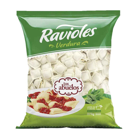 Ravioles de Verdura Los Abuelos 1 KG Ravioles de Verdura Los Abuelos 1 KG