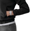 Reloj Tissot PR 100 de acero con esfera celeste. Reloj Tissot PR 100 de acero con esfera celeste.