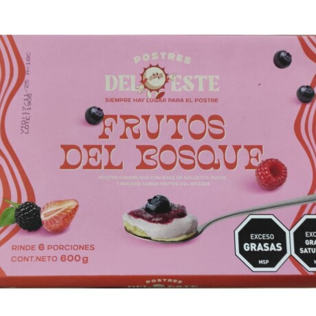 MOUSSE FRUTOS BOSQUE 600G 6 PORCIONES MOUSSE FRUTOS BOSQUE 600G 6 PORCIONES
