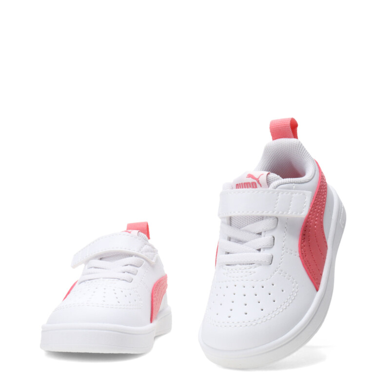 Championes de Niña Puma Rickie Ac Inf Blanco - Rosado