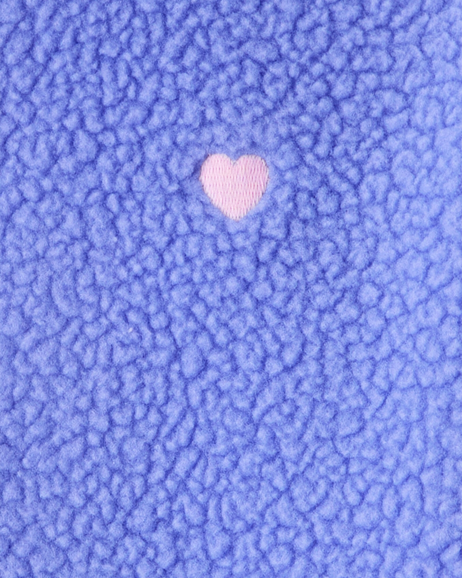 Campera de polar, azul Sin color