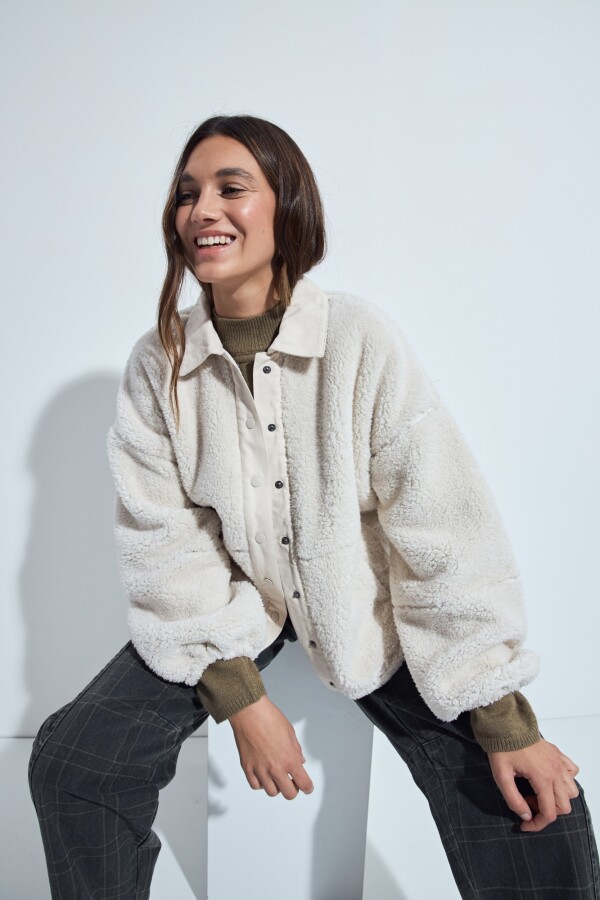 CAMPERA TEODORO Crudo