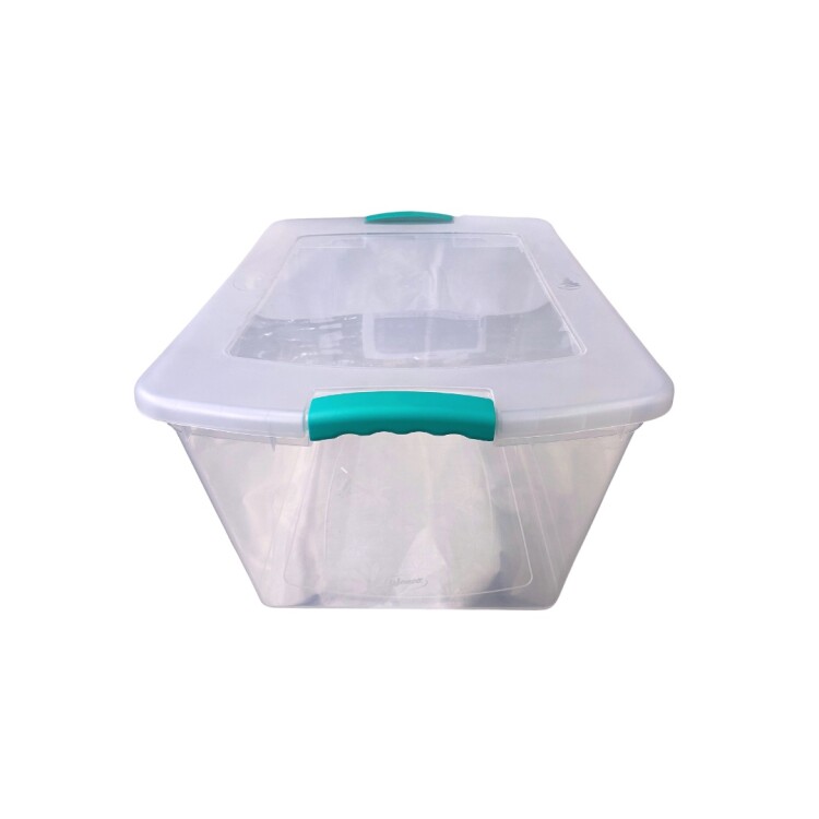 CAJA ORGANIZADORA WENBOX TRANSPARENTE 45 LTS CAJA ORGANIZADORA WENBOX TRANSPARENTE 45 LTS