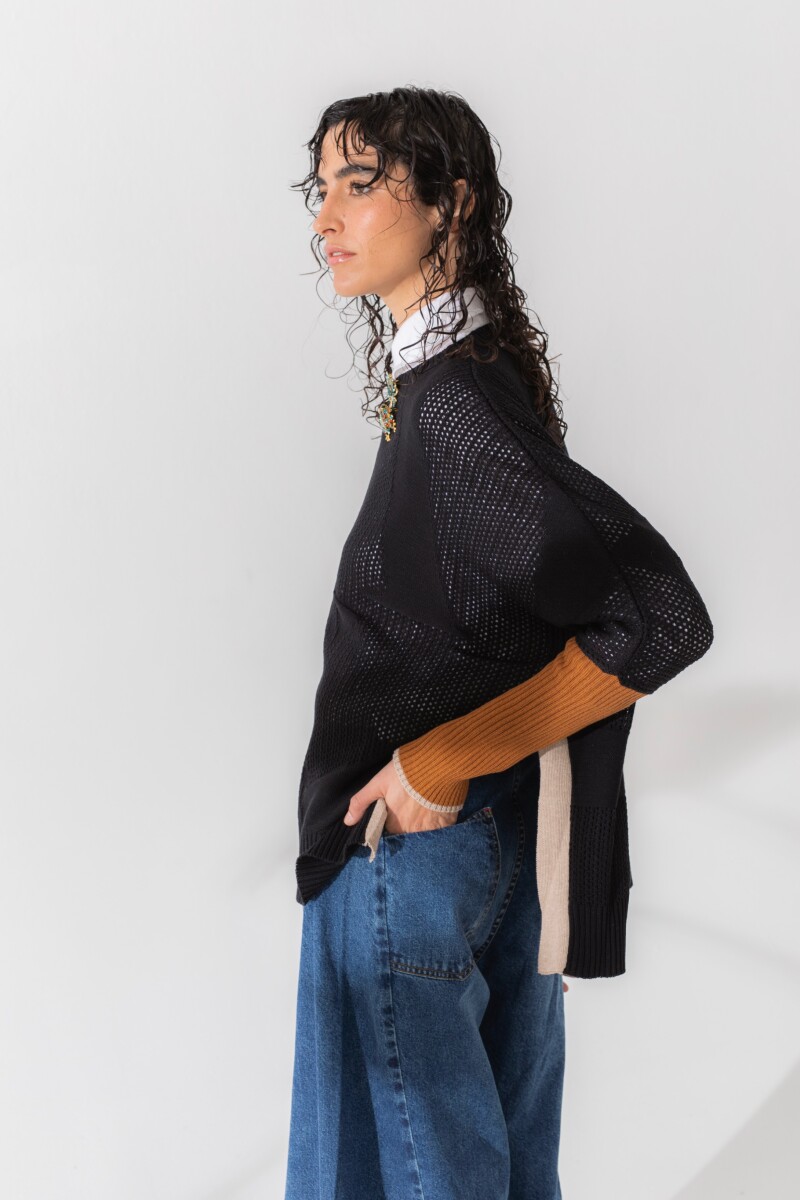 BUZO SAVIA COTTON Negro