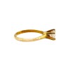 Anillo Solitario-Oro bajo-Piedra Zirconia-AN8084 conpiedra