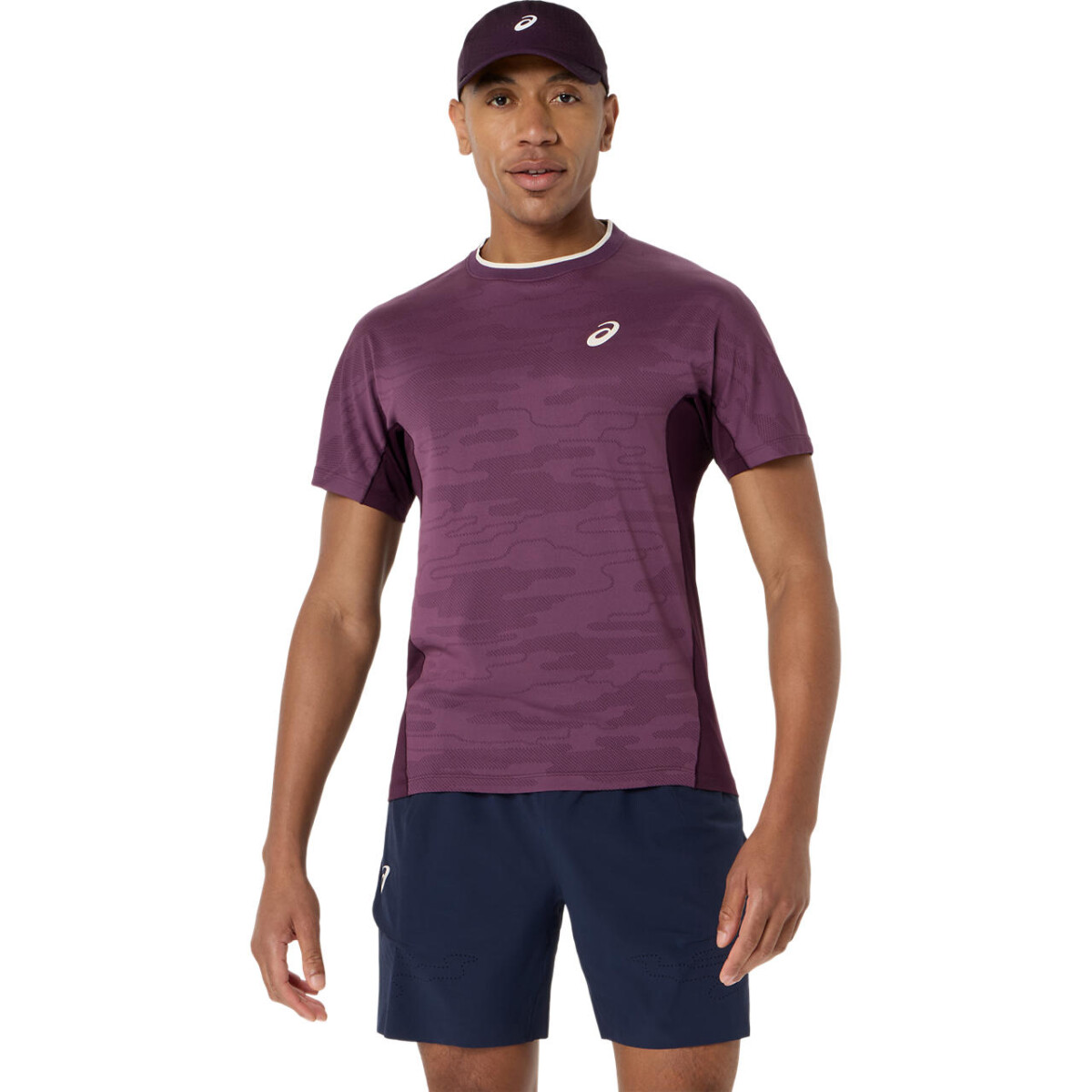Polos Tenis Match Jacquard SS Top Hombre 