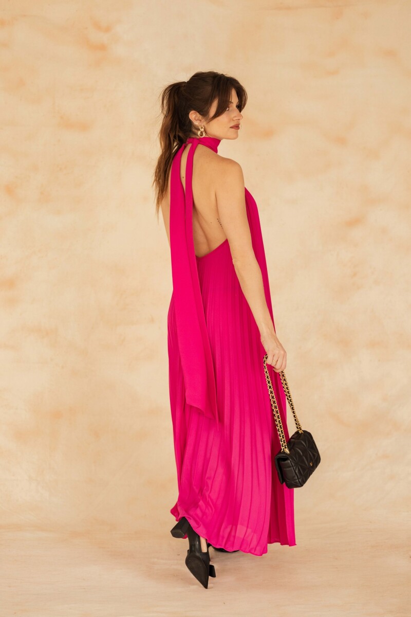 VESTIDO MARIANNA BRIGHT PINK VESTIDO MARIANNA BRIGHT PINK