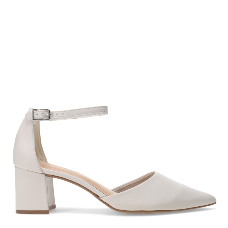 Sandalias de Mujer Bottero c/hebilla Blanco Hueso