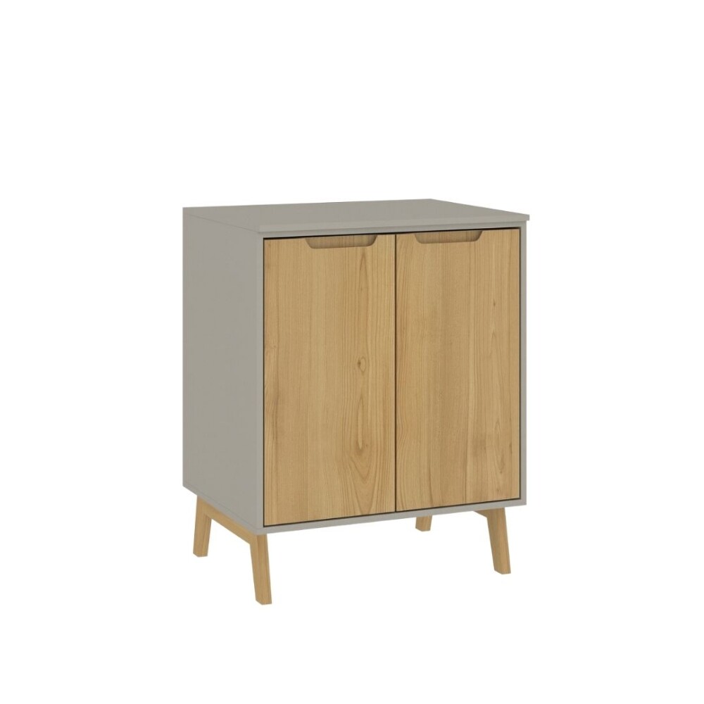 BAJO MESADA - AUXLILAR LINEA WOOD LINEA WOOD GRIS