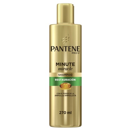 Shampoo 3 minutos Pantene Restauración 270 ml