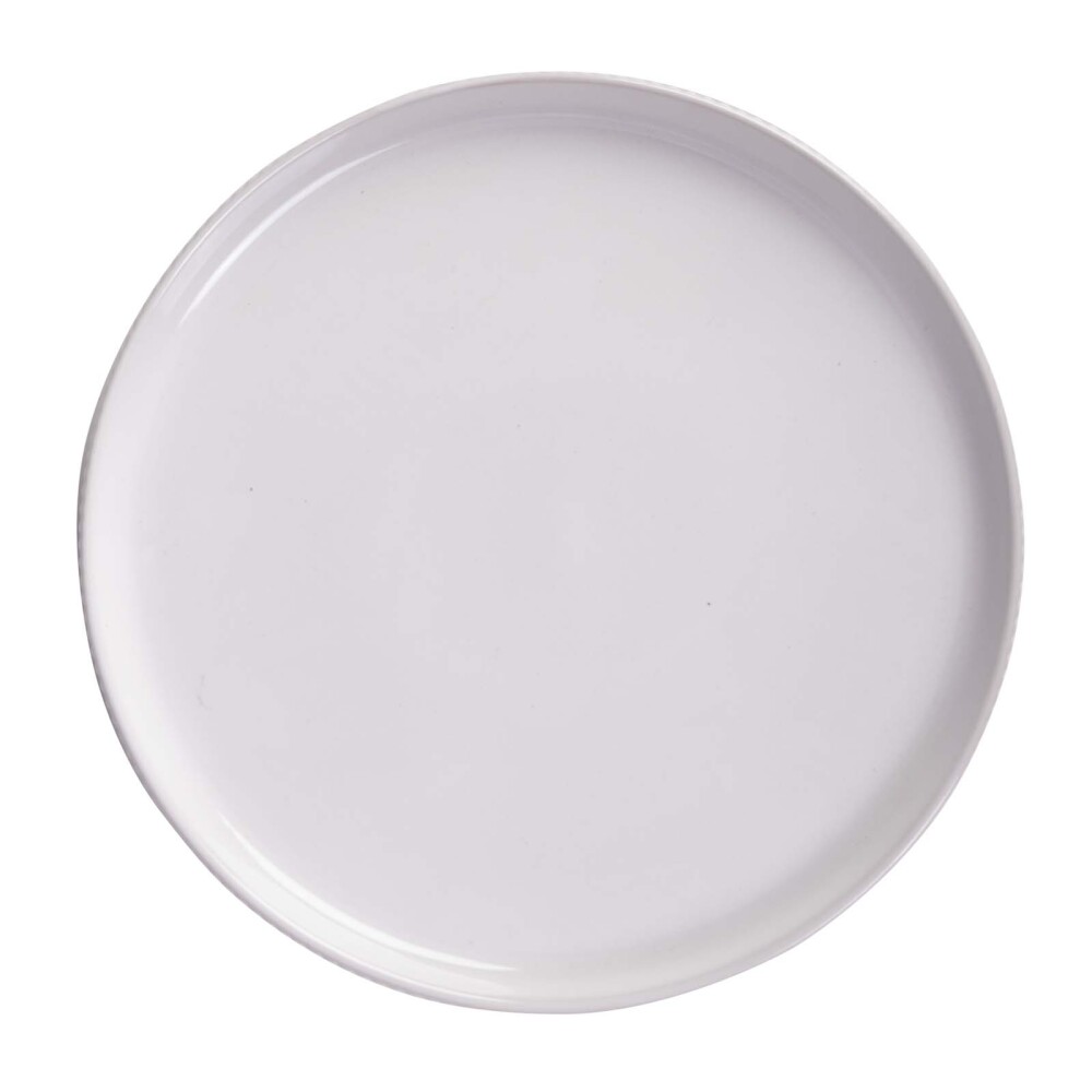 PLATO 21CM LISE CERAMICA BLANCO BLANCO