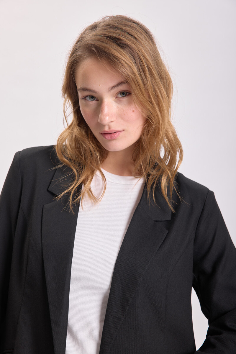 Blazer clásico Negro