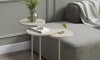 Conjunto de mesas laterales - ORB Blanco Conjunto de mesas laterales - ORB Blanco