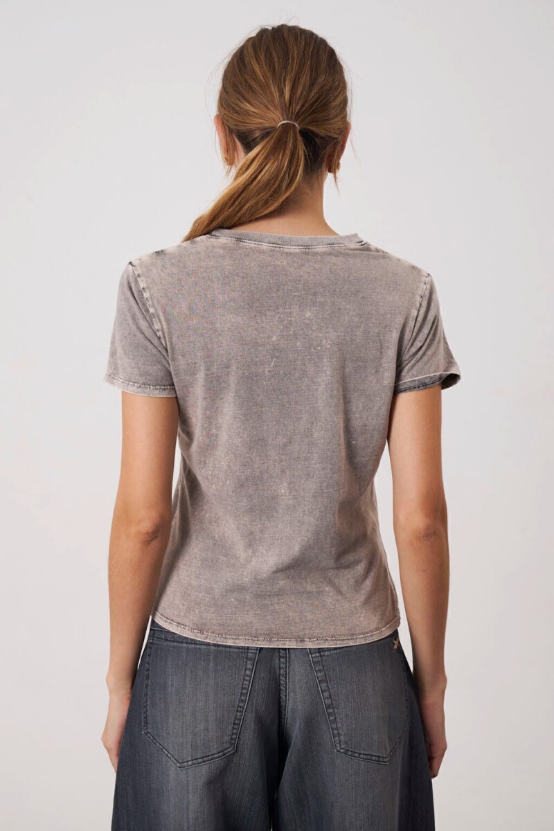 REMERA SLIM Gris