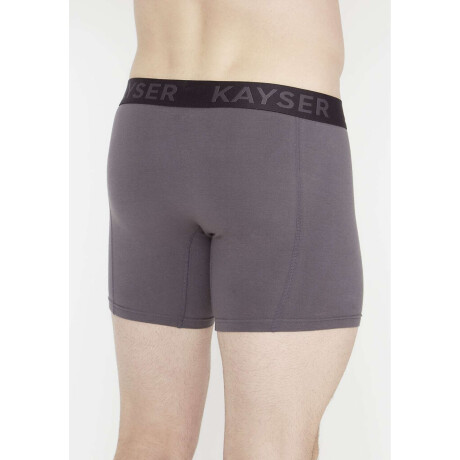93-400 boxer largo liso Gris oscuro