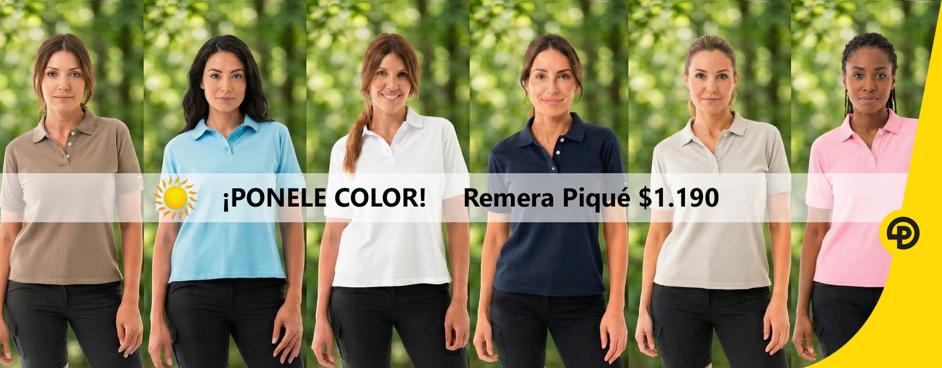Remera Piqué Mujer