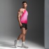 Bividi Running Light Speed React Singlet Hombre Fuchsia Grad/black Reflective