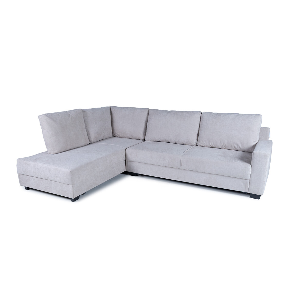 Rinconera Avero - Tela Microfibra - Chaise izquierdo - Berlin 02 (Beige) 