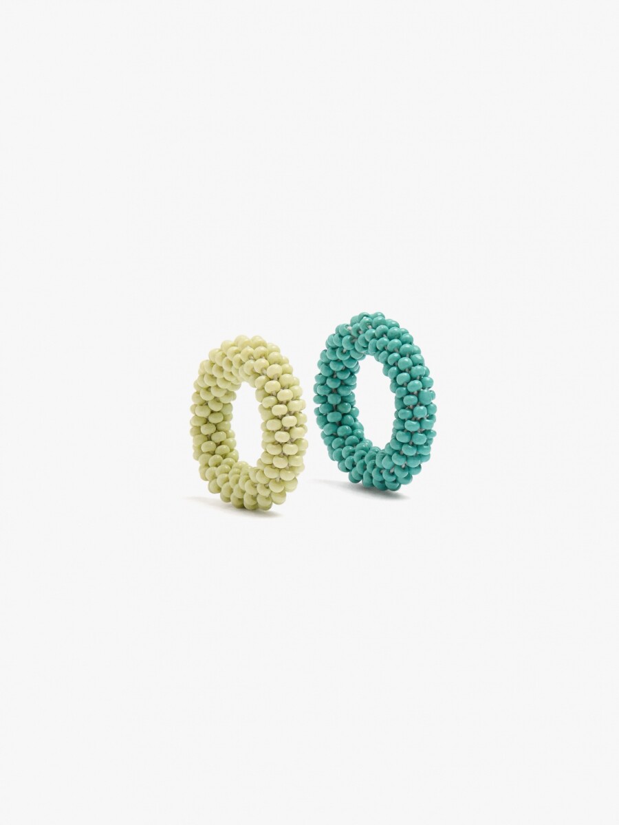 Conjunto De Anillos Tutti multicolor