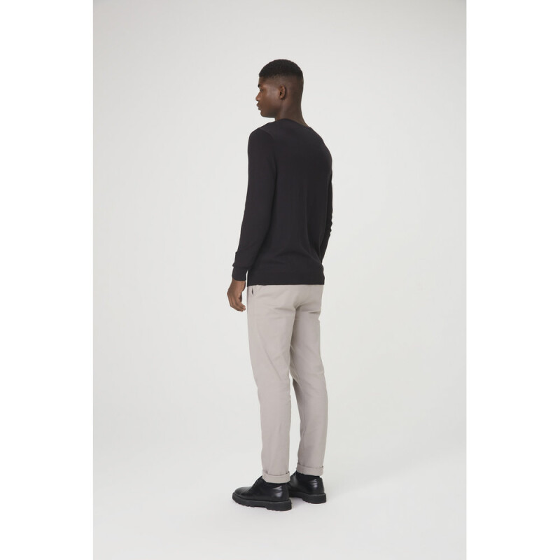 BLUSAO MASCULINO ADULTO (SWEATER) PRETO ESCURO