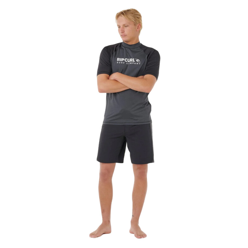 Lycra Rip Curl Shock Upf - Negro Lycra Rip Curl Shock Upf - Negro
