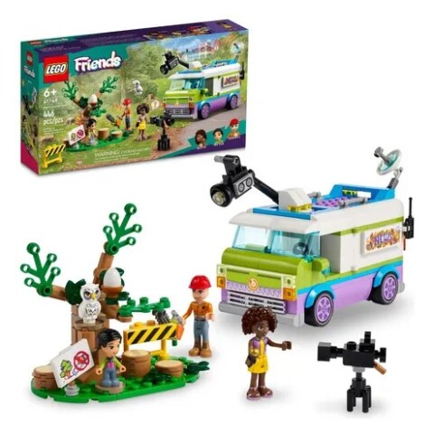 Kit Lego Lego Friends Unidad Móvil De Noticias 446 Pz Kit Lego Lego Friends Unidad Móvil De Noticias 446 Pz