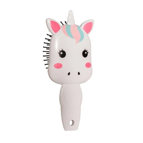 Cepillo de pelo Martinelia Unicornios Blanco