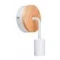 Aplique Pared Nordico Metal Madera Vintage Blanco