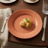 Plato llano Salmao 24 cm BIONA Plato llano Salmao 24 cm BIONA