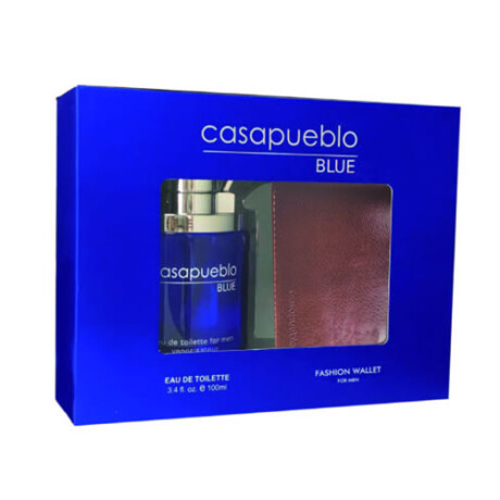 Set Perfume Casapueblo Men Navy Blue + Billetera Hombre Set Perfume Casapueblo Men Navy Blue + Billetera Hombre