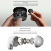 Auriculares Inalámbricos Blackview Airbuds20 Bluetooth 5.4 Purpura