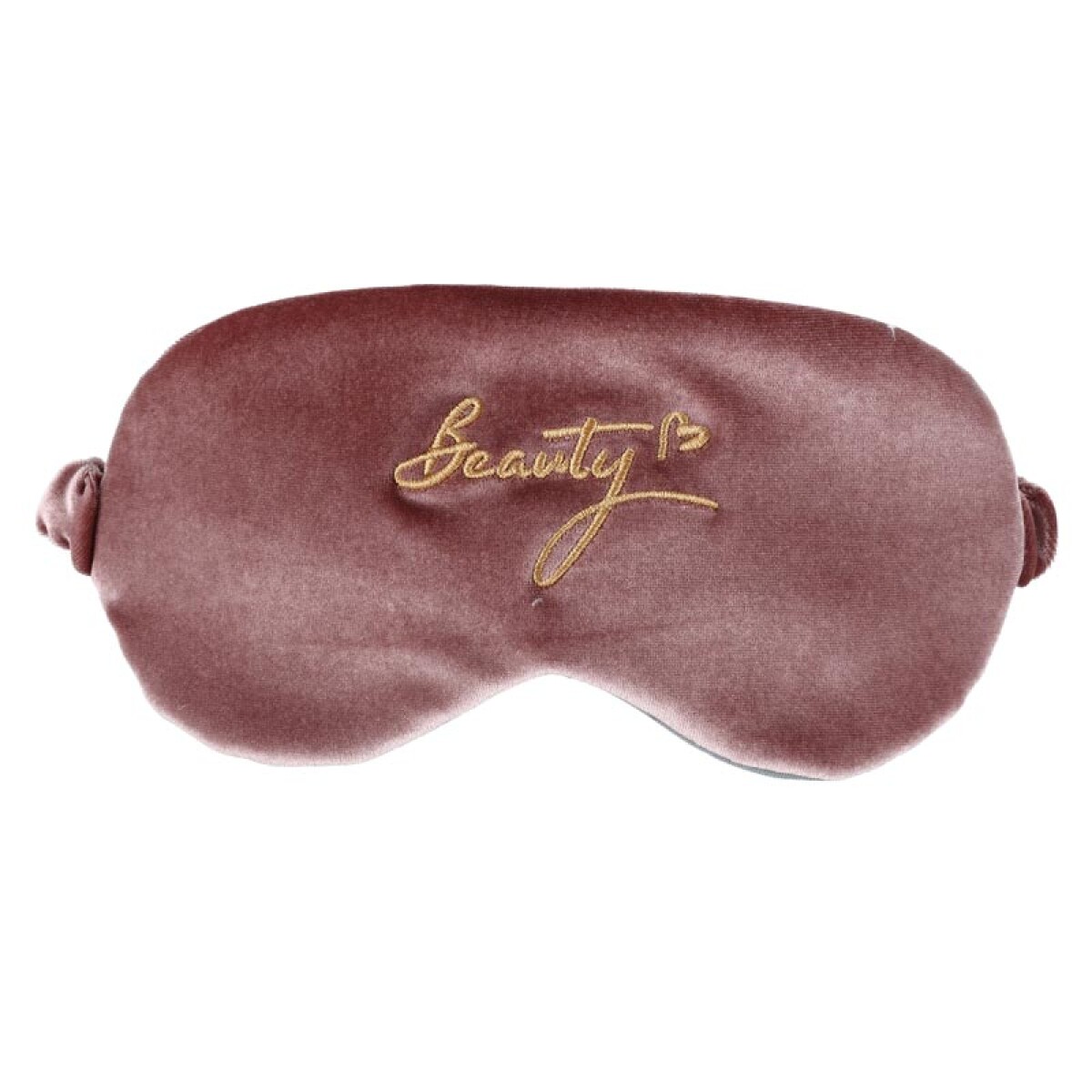 Antifaz bordado - rosa 