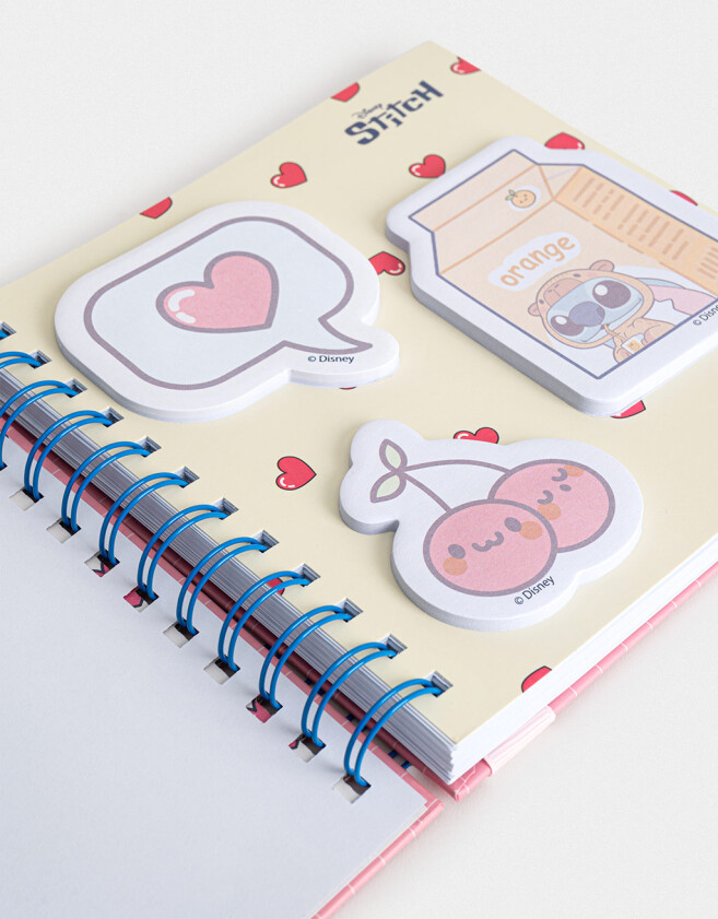 Librería Sets Cuaderno "stitch Capybara" - Fucsia Medio
