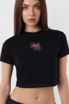 Baby Tee Arrowed Negro