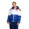 Campera de Mujer Umbro Nacional Puffer Azul Marino - Blanco - Rojo