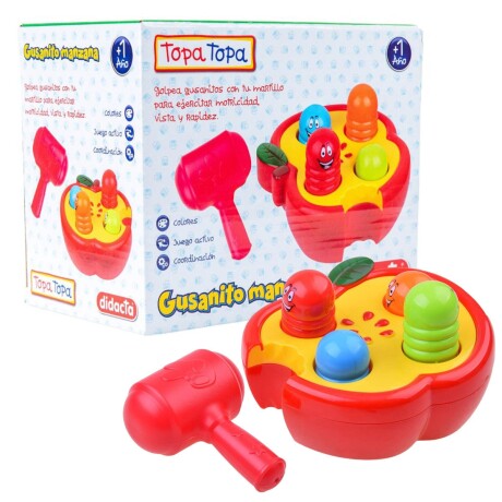 Juego Infantil Didacta Topa Topa Gusanito Manzana Did600-32